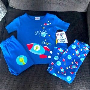 Boys 3 Piece PJ Set